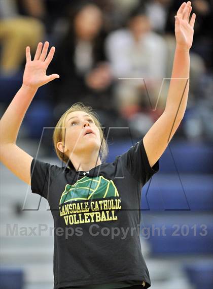 Thumbnail 3 in Lansdale Catholic vs Masterman (AA District 12 Championship) photogallery.