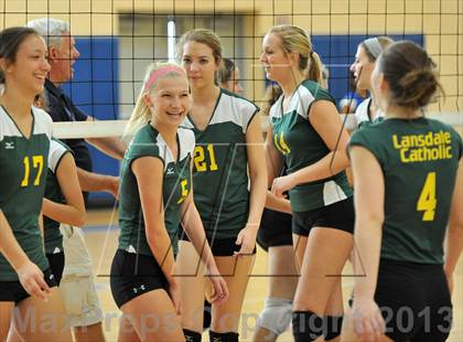 Thumbnail 3 in Lansdale Catholic vs Masterman (AA District 12 Championship) photogallery.