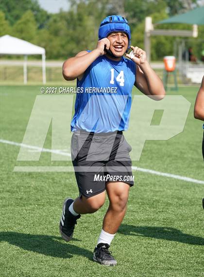 Thumbnail 3 in Gunter vs. Stratford (Texas State 7-on-7 Tournament) photogallery.