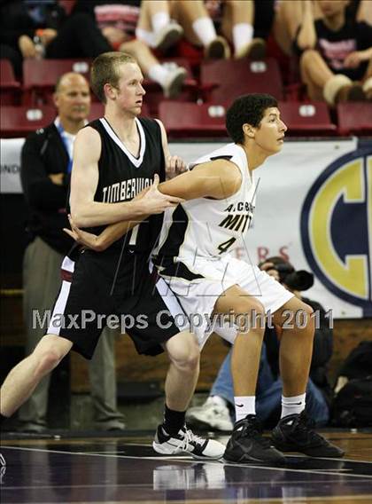 Thumbnail 1 in Archbishop Mitty vs. Woodcreek (CIF NorCal D2 Regional Final) photogallery.