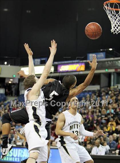 Thumbnail 3 in Archbishop Mitty vs. Woodcreek (CIF NorCal D2 Regional Final) photogallery.