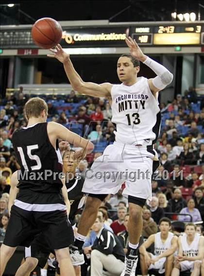 Thumbnail 3 in Archbishop Mitty vs. Woodcreek (CIF NorCal D2 Regional Final) photogallery.