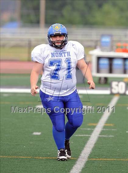 Thumbnail 2 in WFCA D4-7 All-Star Football Game photogallery.
