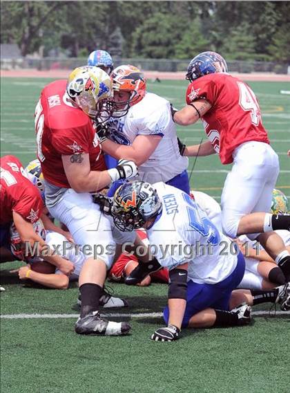 Thumbnail 1 in WFCA D4-7 All-Star Football Game photogallery.