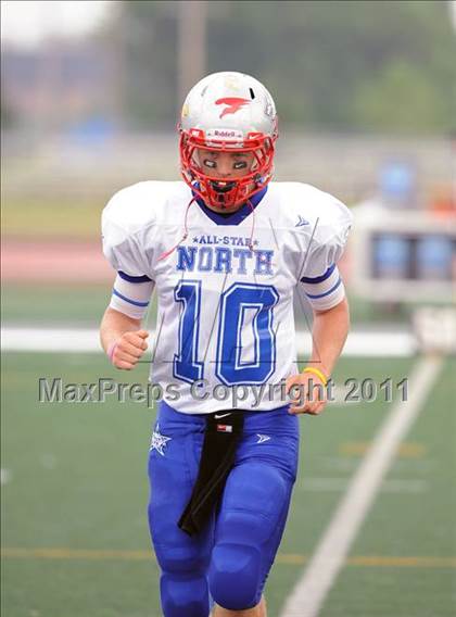 Thumbnail 1 in WFCA D4-7 All-Star Football Game photogallery.