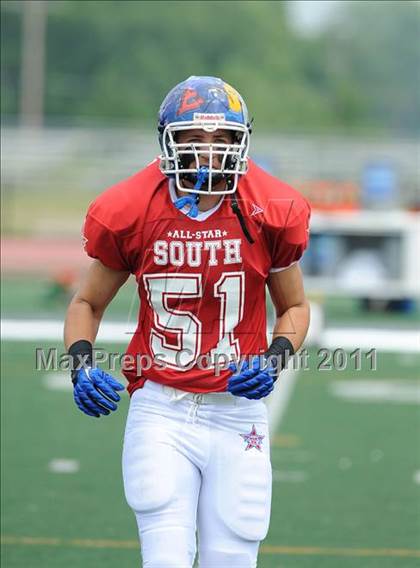 Thumbnail 1 in WFCA D4-7 All-Star Football Game photogallery.