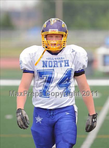 Thumbnail 2 in WFCA D4-7 All-Star Football Game photogallery.