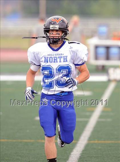 Thumbnail 2 in WFCA D4-7 All-Star Football Game photogallery.