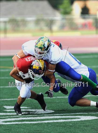Thumbnail 1 in WFCA D4-7 All-Star Football Game photogallery.