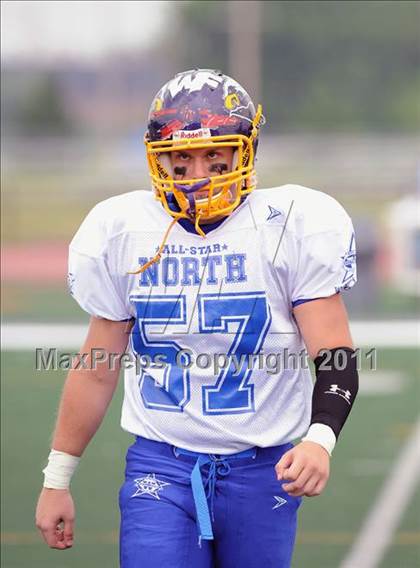 Thumbnail 2 in WFCA D4-7 All-Star Football Game photogallery.