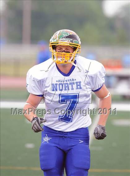 Thumbnail 1 in WFCA D4-7 All-Star Football Game photogallery.