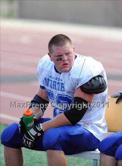 Thumbnail 1 in WFCA D4-7 All-Star Football Game photogallery.