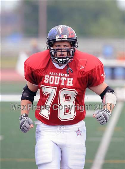 Thumbnail 1 in WFCA D4-7 All-Star Football Game photogallery.
