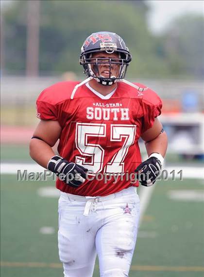 Thumbnail 2 in WFCA D4-7 All-Star Football Game photogallery.