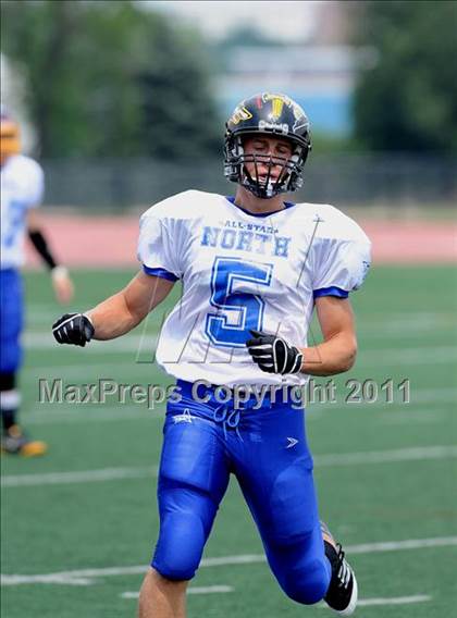Thumbnail 2 in WFCA D4-7 All-Star Football Game photogallery.