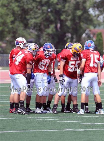 Thumbnail 1 in WFCA D4-7 All-Star Football Game photogallery.