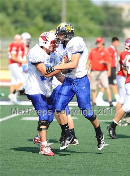 Thumbnail 1 in WFCA D4-7 All-Star Football Game photogallery.