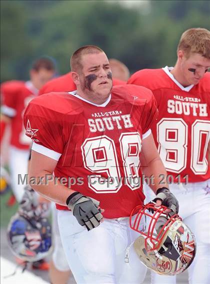 Thumbnail 1 in WFCA D4-7 All-Star Football Game photogallery.