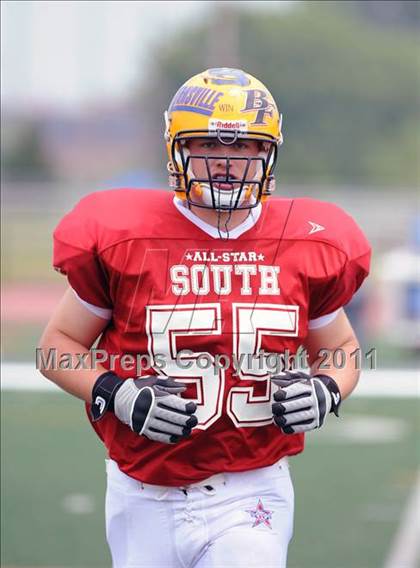 Thumbnail 2 in WFCA D4-7 All-Star Football Game photogallery.