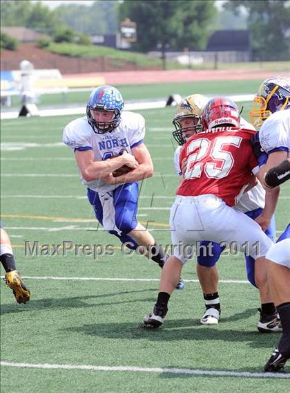 Thumbnail 1 in WFCA D4-7 All-Star Football Game photogallery.