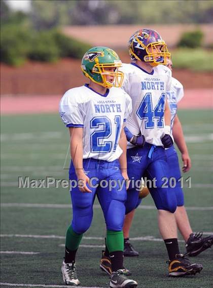 Thumbnail 2 in WFCA D4-7 All-Star Football Game photogallery.