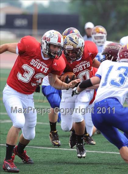 Thumbnail 3 in WFCA D4-7 All-Star Football Game photogallery.