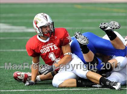 Thumbnail 1 in WFCA D4-7 All-Star Football Game photogallery.