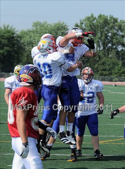Thumbnail 1 in WFCA D4-7 All-Star Football Game photogallery.