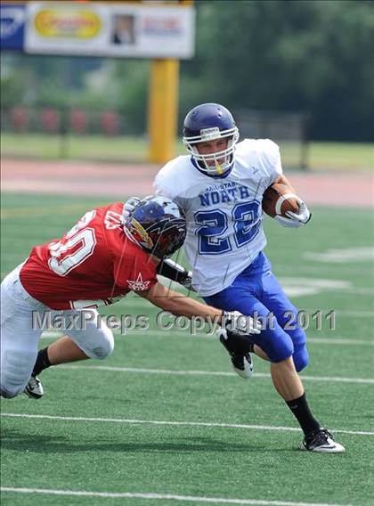 Thumbnail 3 in WFCA D4-7 All-Star Football Game photogallery.
