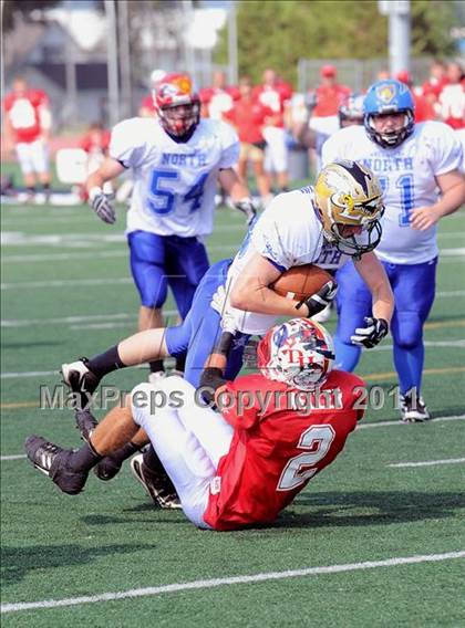 Thumbnail 1 in WFCA D4-7 All-Star Football Game photogallery.