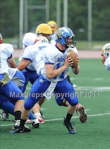 Thumbnail 1 in WFCA D4-7 All-Star Football Game photogallery.