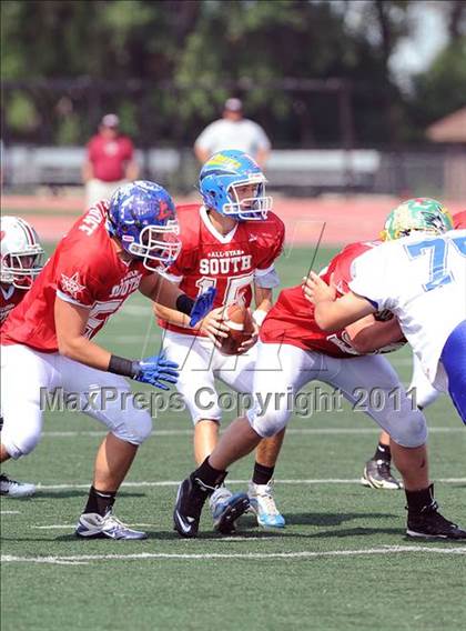 Thumbnail 1 in WFCA D4-7 All-Star Football Game photogallery.