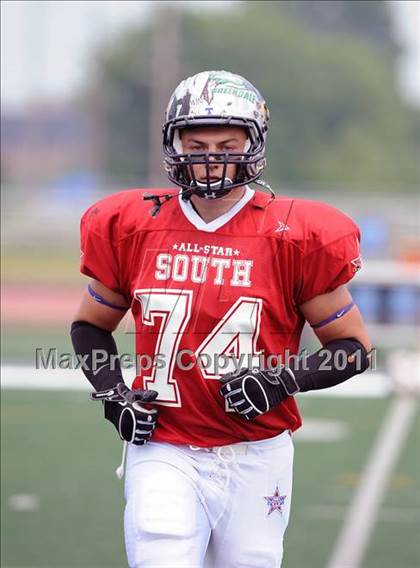 Thumbnail 2 in WFCA D4-7 All-Star Football Game photogallery.