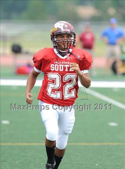 Thumbnail 1 in WFCA D4-7 All-Star Football Game photogallery.