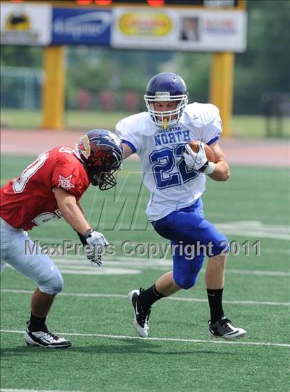 Thumbnail 2 in WFCA D4-7 All-Star Football Game photogallery.