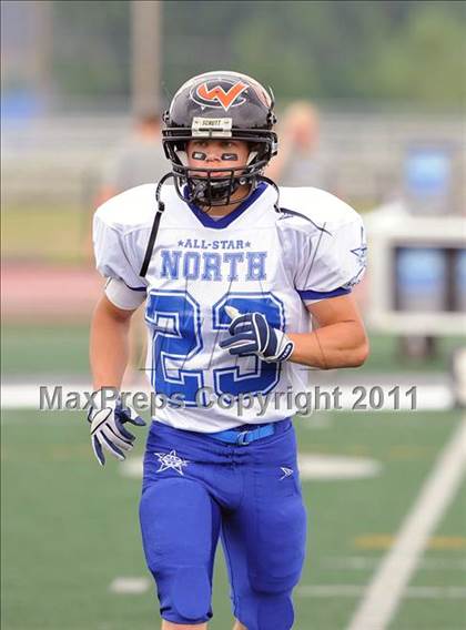 Thumbnail 1 in WFCA D4-7 All-Star Football Game photogallery.