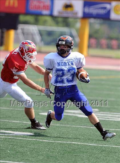 Thumbnail 1 in WFCA D4-7 All-Star Football Game photogallery.