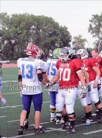 Thumbnail 1 in WFCA D4-7 All-Star Football Game photogallery.