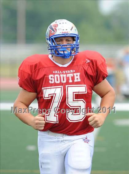 Thumbnail 1 in WFCA D4-7 All-Star Football Game photogallery.