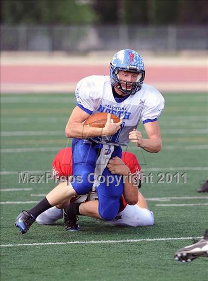 Thumbnail 1 in WFCA D4-7 All-Star Football Game photogallery.