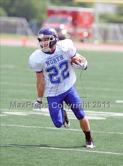 Thumbnail 1 in WFCA D4-7 All-Star Football Game photogallery.