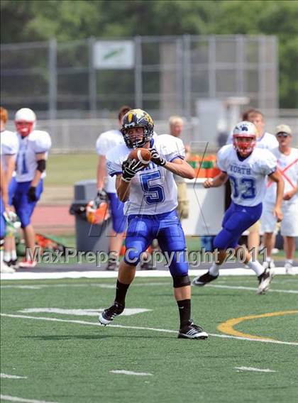 Thumbnail 1 in WFCA D4-7 All-Star Football Game photogallery.