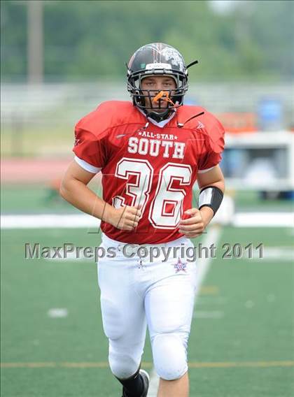 Thumbnail 1 in WFCA D4-7 All-Star Football Game photogallery.
