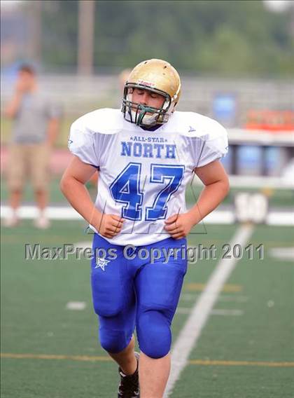 Thumbnail 1 in WFCA D4-7 All-Star Football Game photogallery.