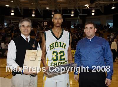 Thumbnail 3 in Holy Cross vs Archbishop Mitty (Spalding Hoophall Classic) photogallery.