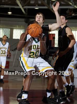 Thumbnail 2 in Holy Cross vs Archbishop Mitty (Spalding Hoophall Classic) photogallery.
