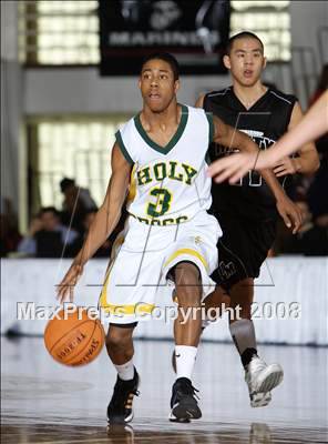 Thumbnail 3 in Holy Cross vs Archbishop Mitty (Spalding Hoophall Classic) photogallery.