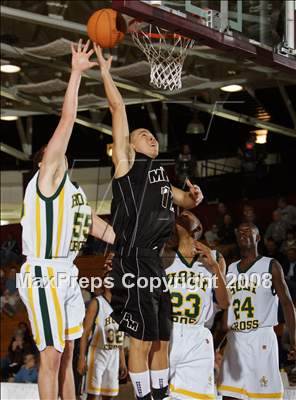 Thumbnail 2 in Holy Cross vs Archbishop Mitty (Spalding Hoophall Classic) photogallery.