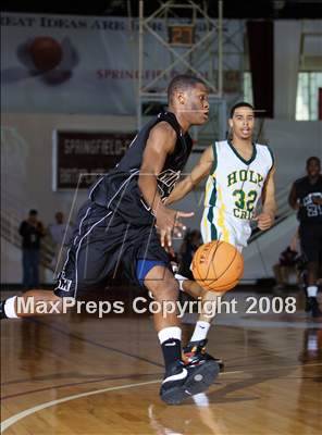 Thumbnail 1 in Holy Cross vs Archbishop Mitty (Spalding Hoophall Classic) photogallery.