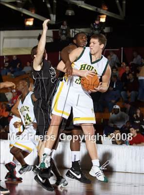 Thumbnail 3 in Holy Cross vs Archbishop Mitty (Spalding Hoophall Classic) photogallery.